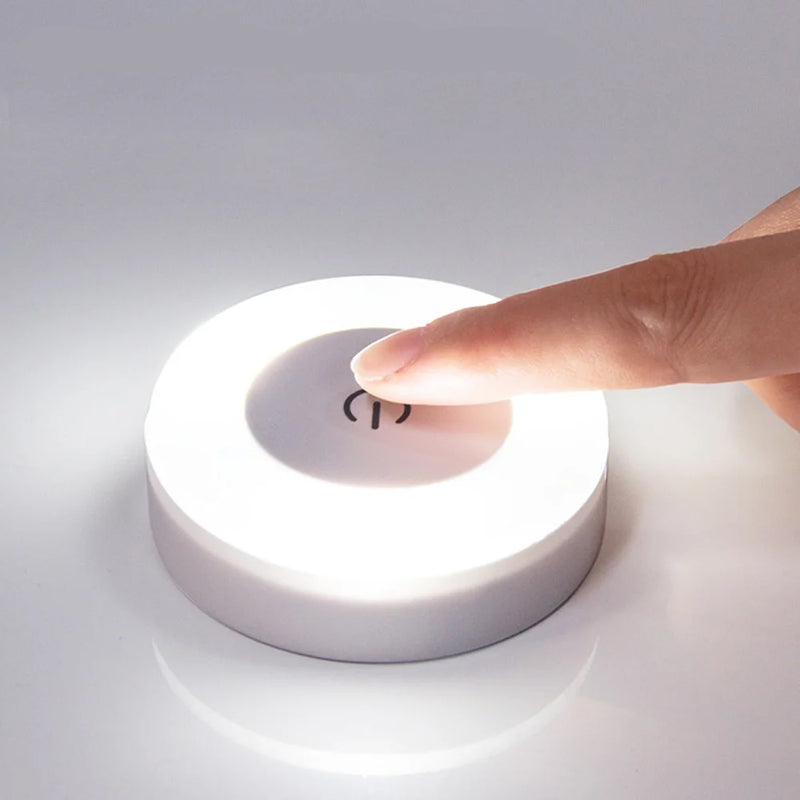 Mini LED Touch Com Sensor e Luz Noturna