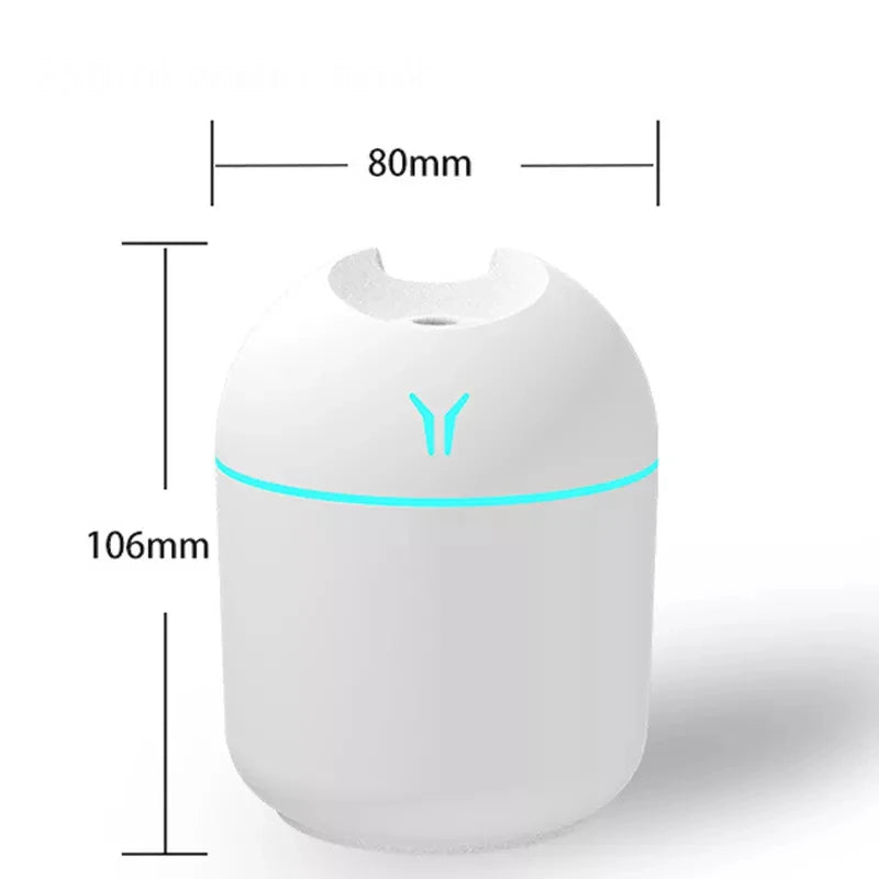 Mini Aromatizador Humidificador UltraHome Com LED