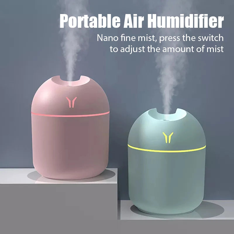 Mini Aromatizador Humidificador UltraHome Com LED