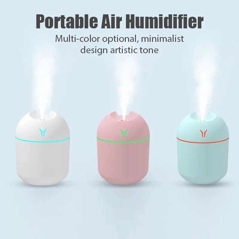 Mini Aromatizador Humidificador UltraHome Com LED